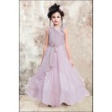 GIRLS MULTI LAYER PARTY WEAR GOWN-ONION