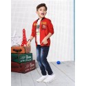 BOYS SHIRT AND PANT - RED